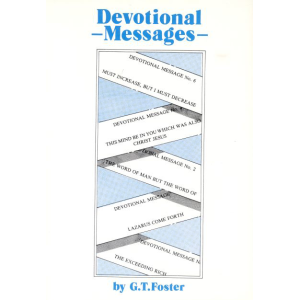 Devotional Messages by G. T. Foster in PDF