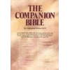 The Companion Bible - Black Bonded Leather