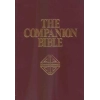 The Companion Bible - Burgundy Hardcover - Enlarged Type