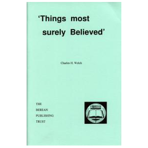 Things Most Surely Believed in PDF