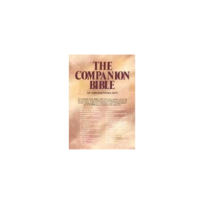 The Companion Bible - Burgundy Bonded Leather