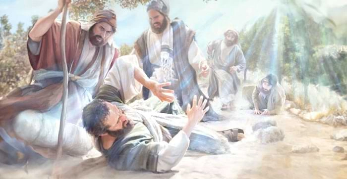 Saul on Road to Damascus