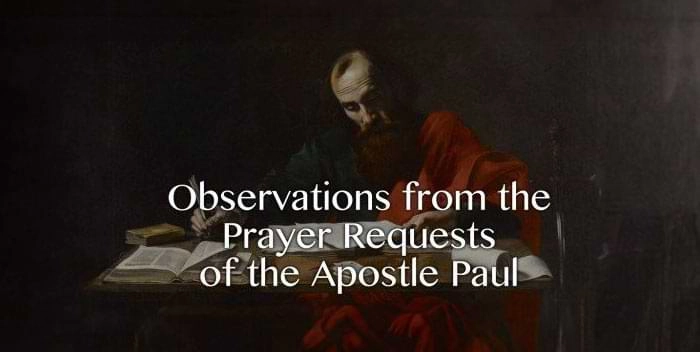 Paul Praying