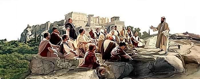 Paul teaching gentiles