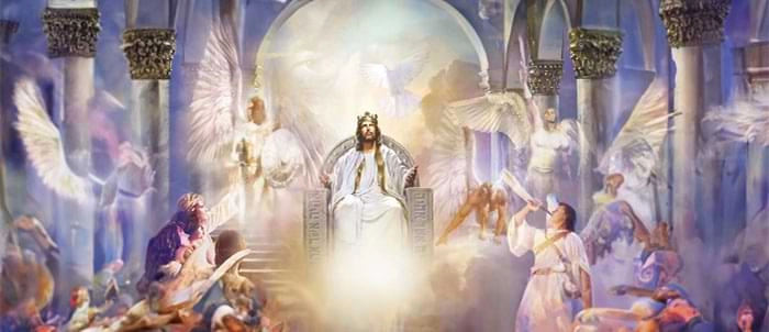 God In Heaven Throne God